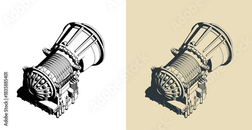 Automatic transmission for medium-duty commercial vehicles illustrations