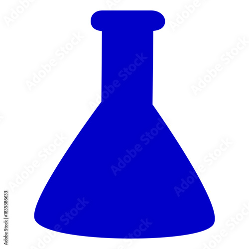 Science Erlenmeyer Flask Glyph