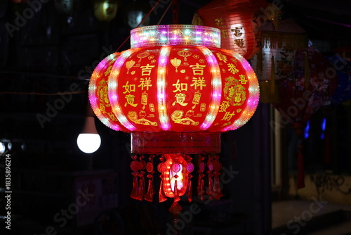 Fotografie siem reap city cambodia downtown nighttime