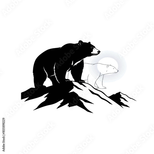 Bear Mountain Silhouette