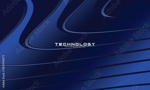 Premium background design with dark blue luxury motif. Vector horizontal template, for digital lux business banners, contemporary formal invitations, luxury vouchers, gift certificates, etc.	