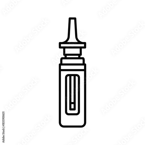 Nasal Spray Medicine Outline Icon