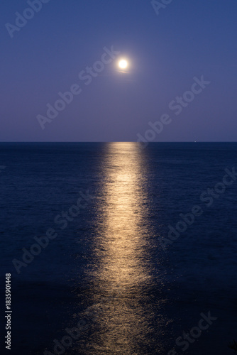 moonlight on the ocean