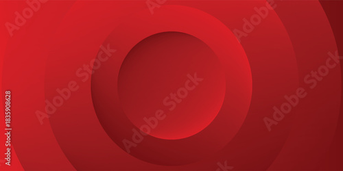 design red white circle modern abstract background, Digital technology futuristic internet network connection.