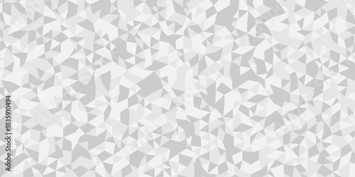 white and gray abstract low polygon banner triangle gradient web template design. background poly mosaic space tile geometric pattern.	