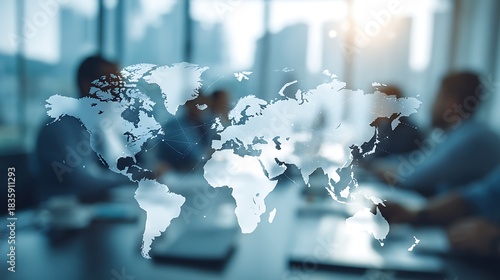 Global Business Strategy - International Team Collaboration and Planning.