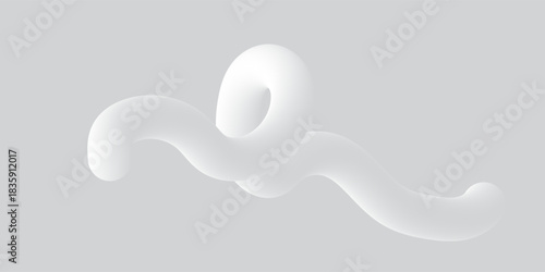 Abstract white and gray gradient background.