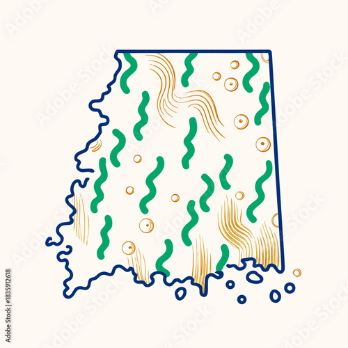 Abstract macro photograph of brushed metal texture