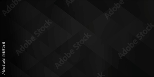 Abstract black geometric background pattern design with light cube shapes