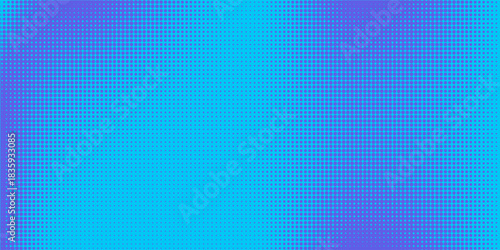Purple and blue pop art retro background with halftone
