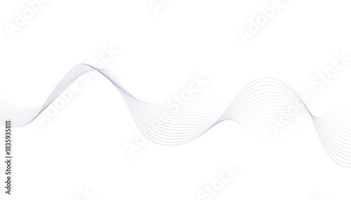minimal abstract soft wave line background