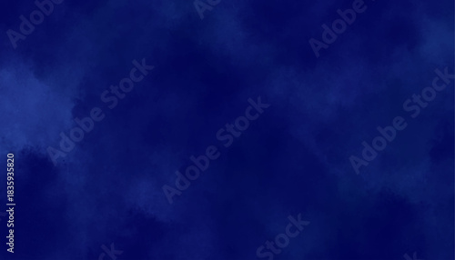 deep blue cloudy watercolor texture background