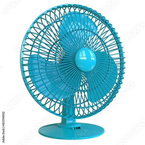 fan isolated 3d rendered illustration