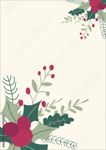 Beautiful and aesthetic Christmas background