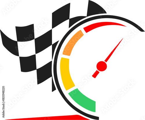 fuel gauge vector illustration