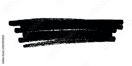 Brush paint stroke texture swatch Hand painted background Ink scribble dab clipart Paint smudge for tags and stamps design