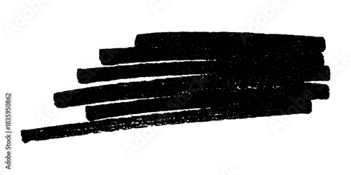 Brush paint stroke texture swatch Hand painted background Ink scribble dab clipart Paint smudge for tags and stamps design