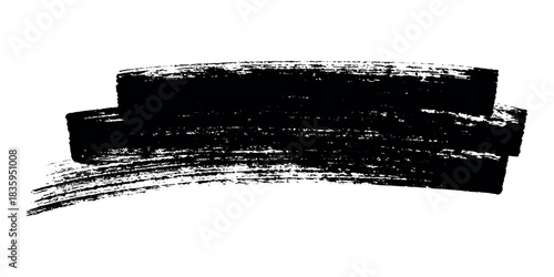 Brush paint stroke texture swatch Hand painted background Ink scribble dab clipart Paint smudge for tags and stamps design