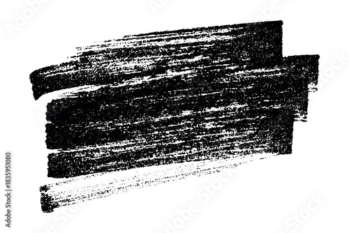 Brush paint stroke texture swatch Hand painted background Ink scribble dab clipart Paint smudge for tags and stamps design