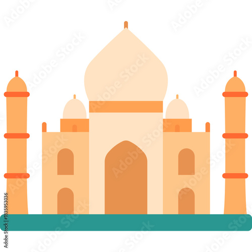Taj Mahal Vector