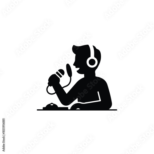 Engaging Conversations, Home Studio, Audio Content, Modern, Close-Up, Interactive