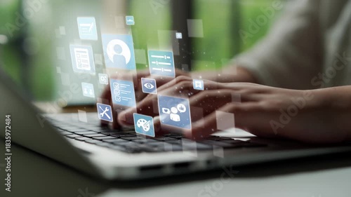 Personalization icons showing customization, user profile and experience design for personal service, customer journey and adaptive digital interaction. Funnel