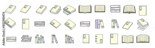 books fill icon group 