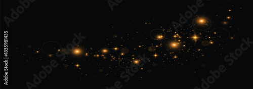  light abstract golden glowing bokeh lights light bokeh