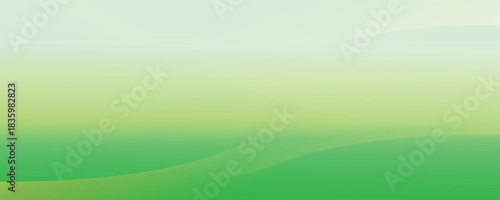 Green wave Background Vector image for spa or eco concept