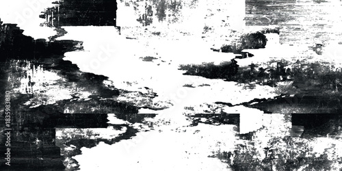 High-resolution glitch grunge abstract background featuring cyberpunk posters, streetwear designs, video intros, social media visuals.	