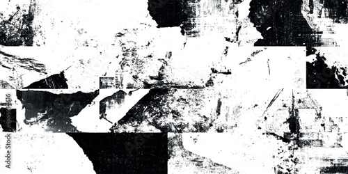 High-resolution glitch grunge abstract background featuring cyberpunk posters, streetwear designs, video intros, social media visuals.	