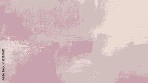 Abstract expressionism in soft pink and rose tones textured brushstrokes create a calming scene