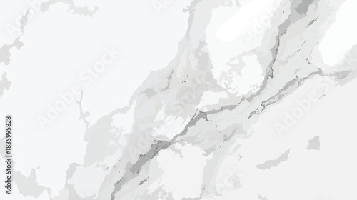 Abstract gray and white marble texture background with flowing vein patterns showcased