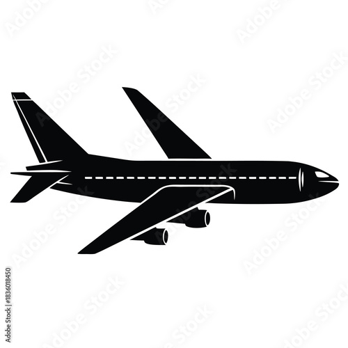 vector airplane icon