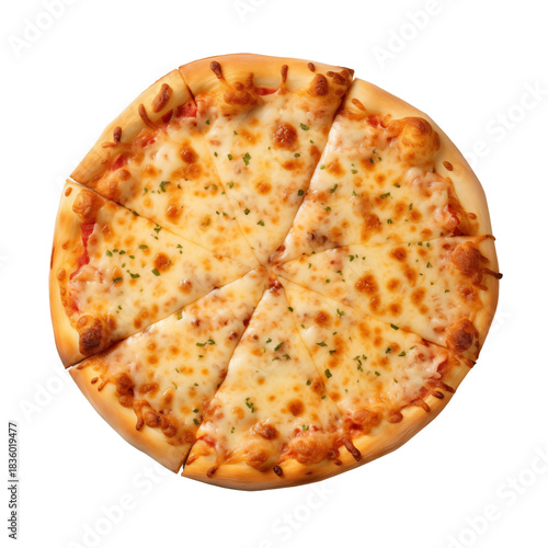 Golden Pizza with Cheese Slices on black shows food photography, restaurant posters, menu images.