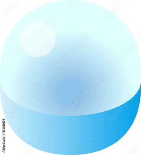 カプセルトイのカプセルのアイコン