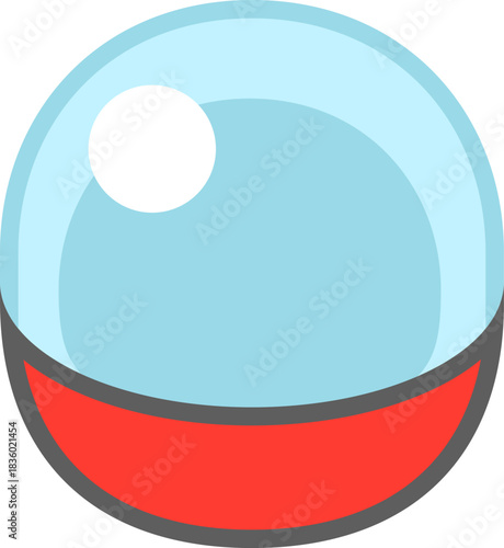 カプセルトイのカプセルのアイコン