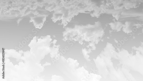 Dramatic Storm Clouds Background photo. 