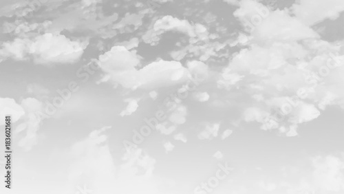 storm clouds. The beautiful dark rainy clouds in the sky vector illustration.