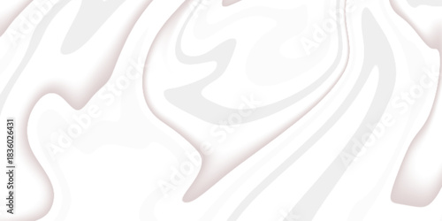 Abstract Elegant Gold White Marble Texture Background. White gray liquid acrylic or marble texture. Abstract background with curved stripes or chaotic lines.  ink backdrop with wavy pattern. 
