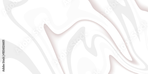 Abstract Elegant Gold White Marble Texture Background. White gray liquid acrylic or marble texture. Abstract background with curved stripes or chaotic lines.  ink backdrop with wavy pattern. 
