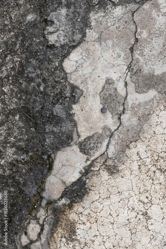 Dirty Concrete Surface with Water Marks