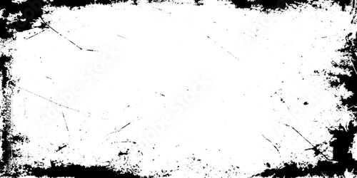 grunge old stained ink splat of acrylic watercolor art texture, painted acrylic black scratched Grunge ink splashed border frame with stains showcasing raw expressive textures, distressed artistic.