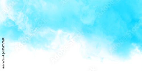 White cloud on blue sky arranging in a beautiful natural looks as morning view of winter season sky, natural cloudy shiny blue sky with various blurry and fogy clouds.