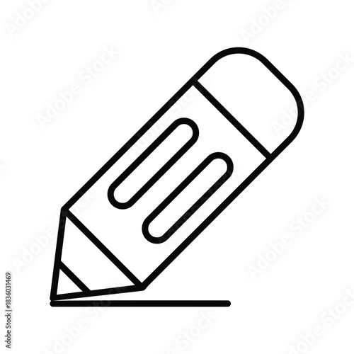 Edit  icon with white background vector stock illustration
