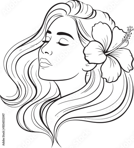 Woman Face SVG, Fashion Silhouette Cut Files PNG, cinderella fairygodmother svg
