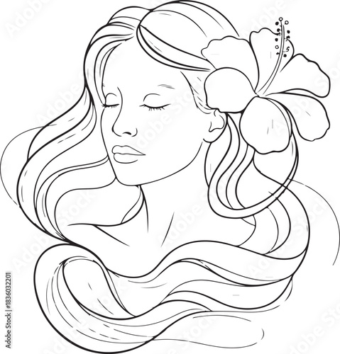 Woman Face SVG, Fashion Silhouette Cut Files PNG, cinderella fairygodmother svg