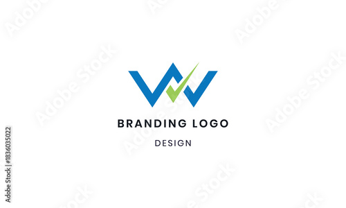 Free Download Upward Trend W Arrow Modern Logo Design - GFXLoad
