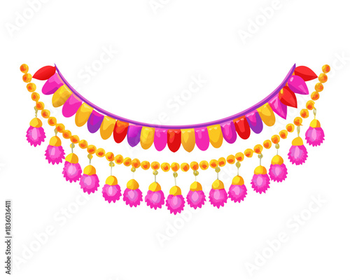 Abstract colorful background vector illustration of a circle of people with heart shaped pearl necklace fashion accessories pattern design