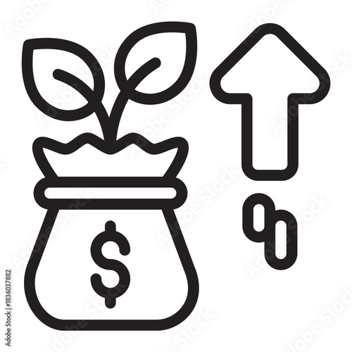 Return On Investment Icon